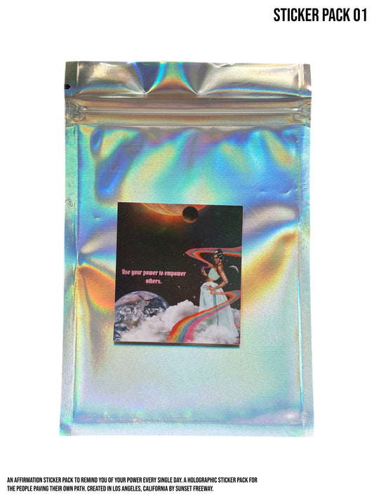 Use Your Power Holographic Sticker